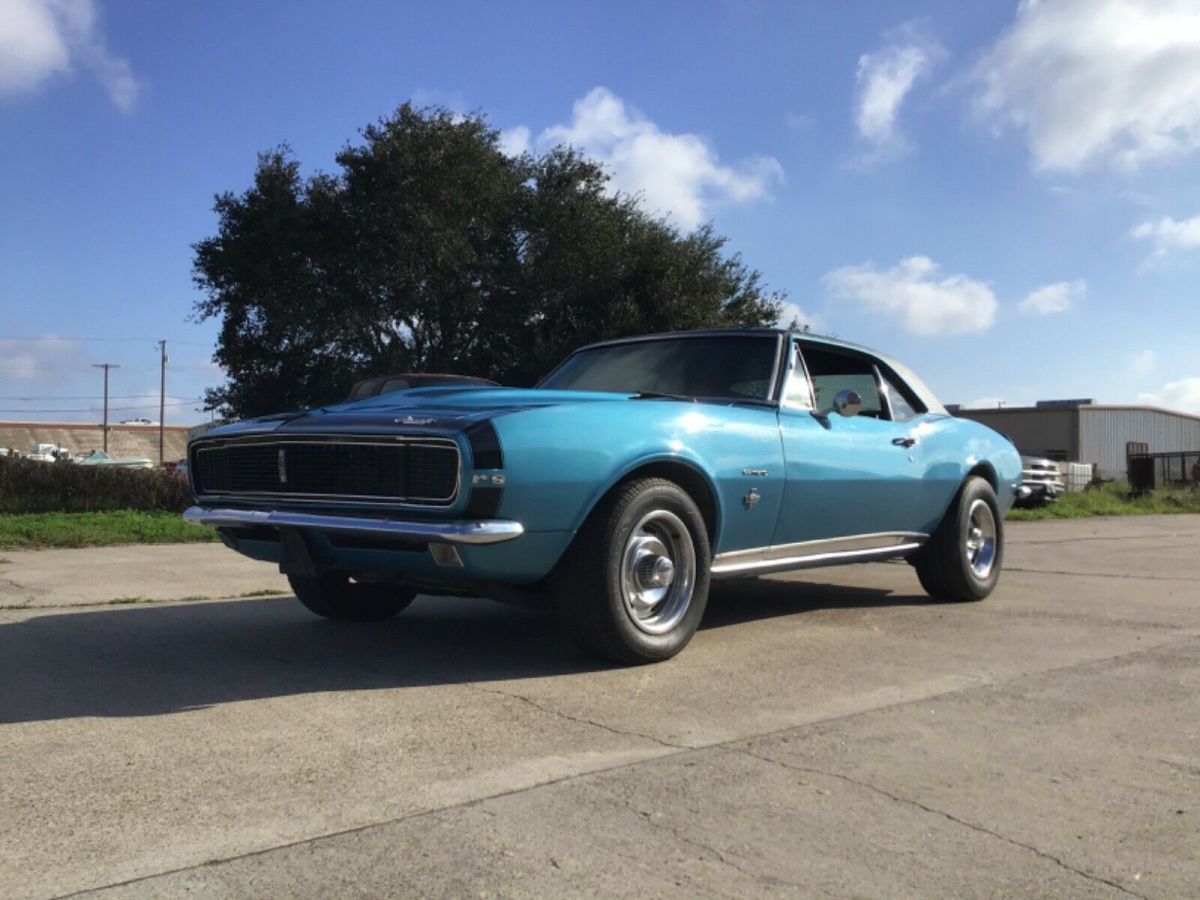 1967 Blue Chevrolet Camaro Coupe