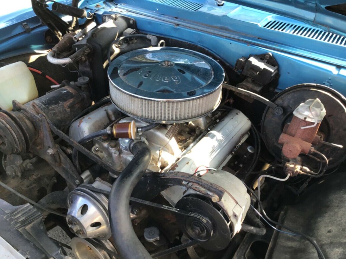 1967 Blue Chevrolet Camaro Coupe