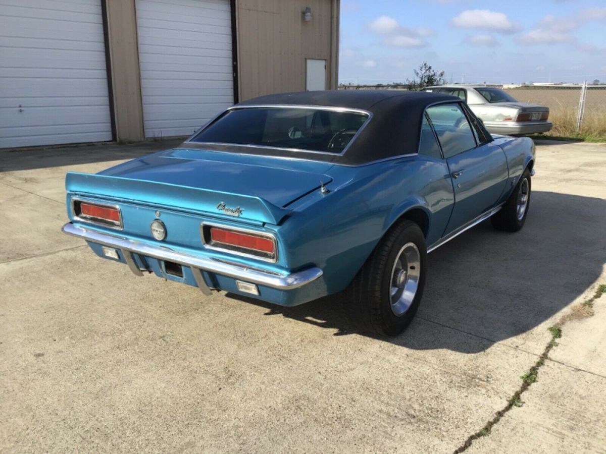 1967 Blue Chevrolet Camaro Coupe