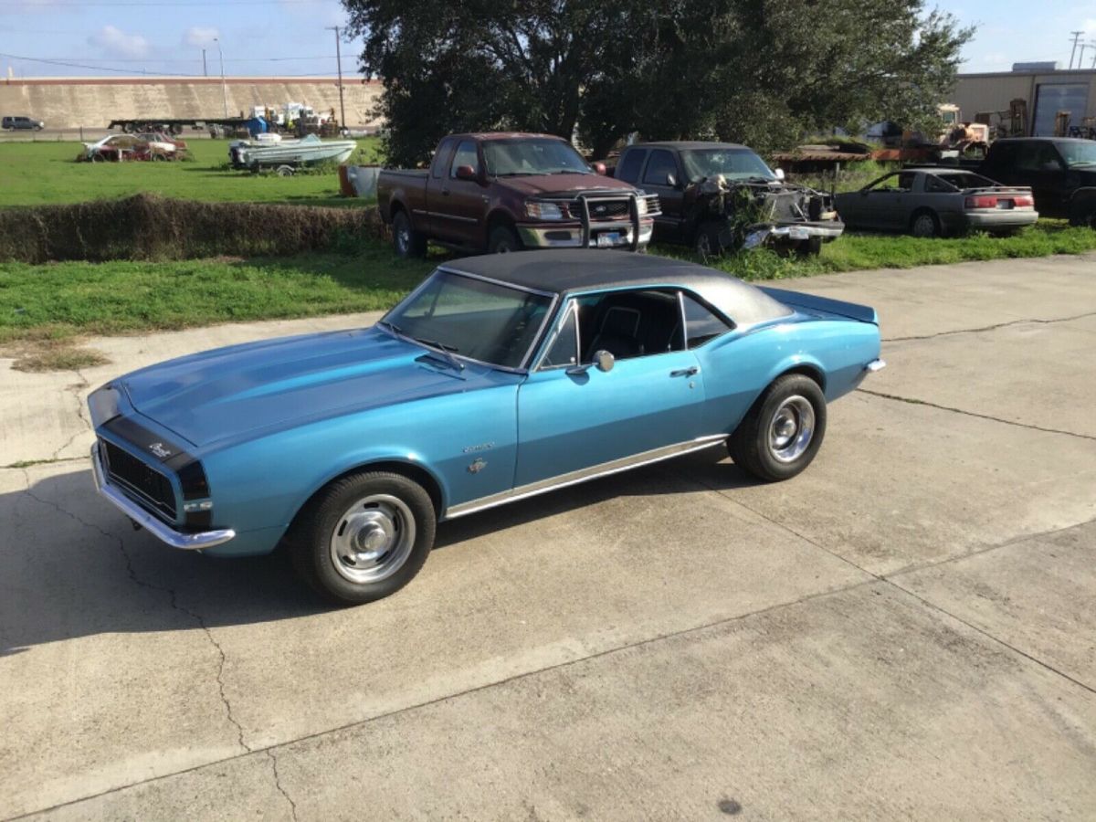 1967 Blue Chevrolet Camaro Coupe