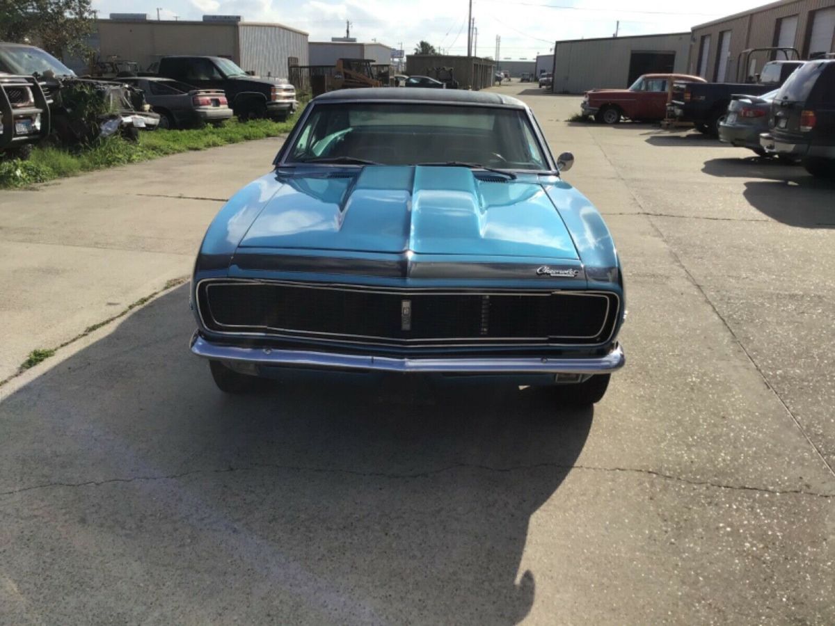 1967 Blue Chevrolet Camaro Coupe