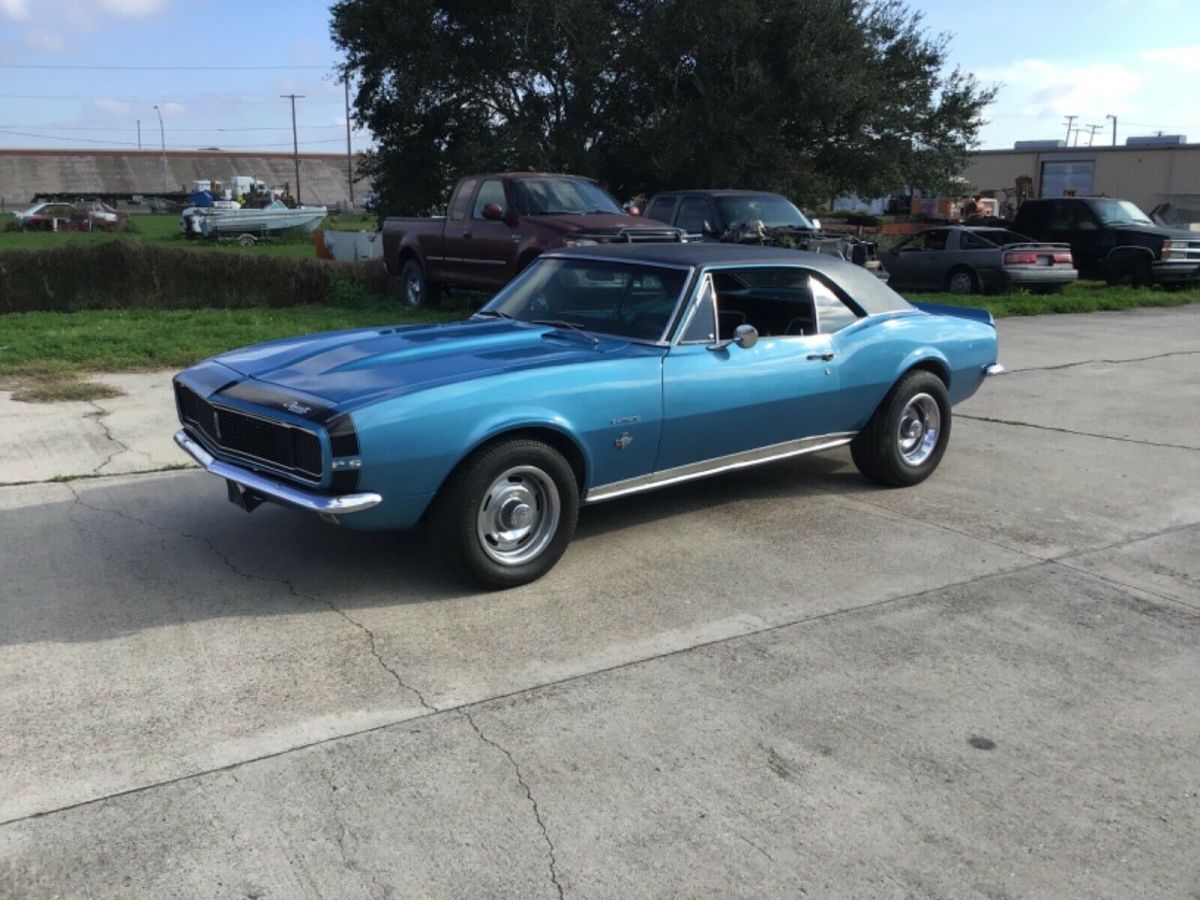 1967 Blue Chevrolet Camaro Coupe