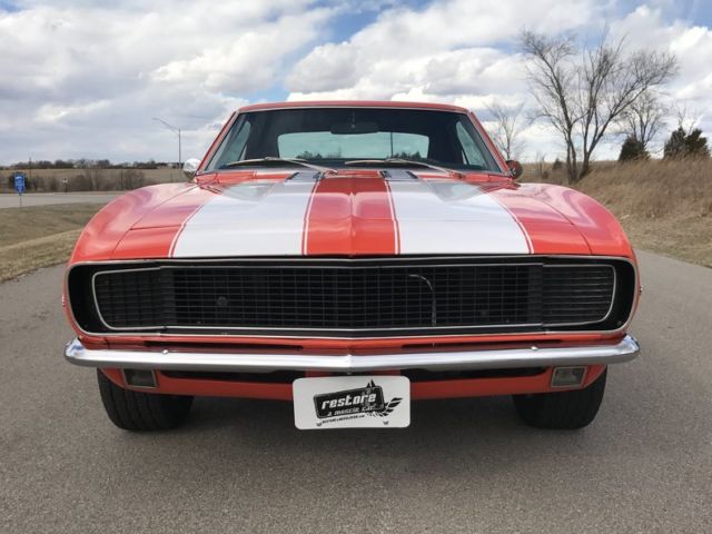1967 Orange Chevrolet Camaro Coupe