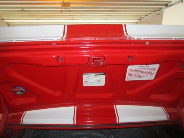1967 Red Chevrolet Camaro Coupe