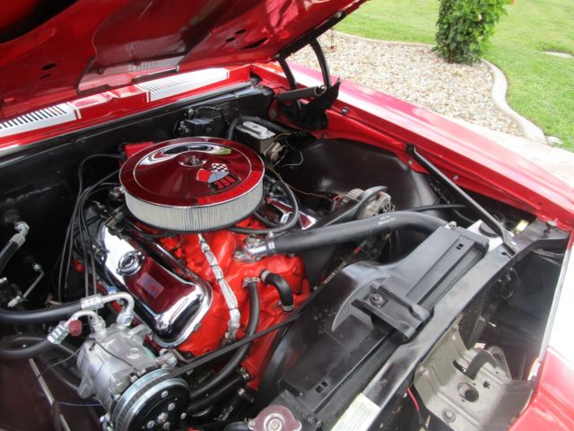 1967 Red Chevrolet Camaro Coupe