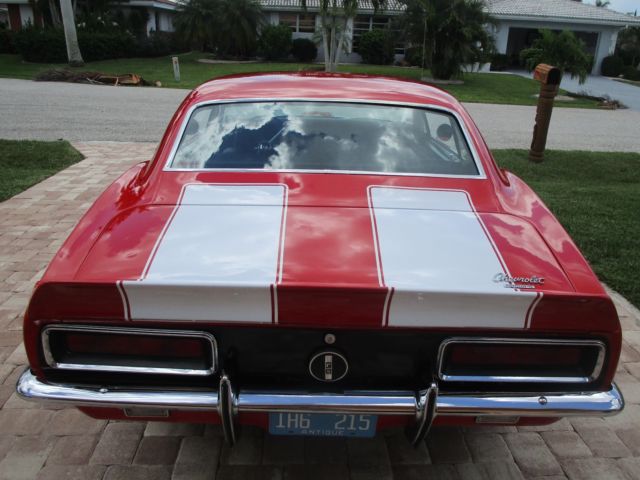 1967 Red Chevrolet Camaro Coupe