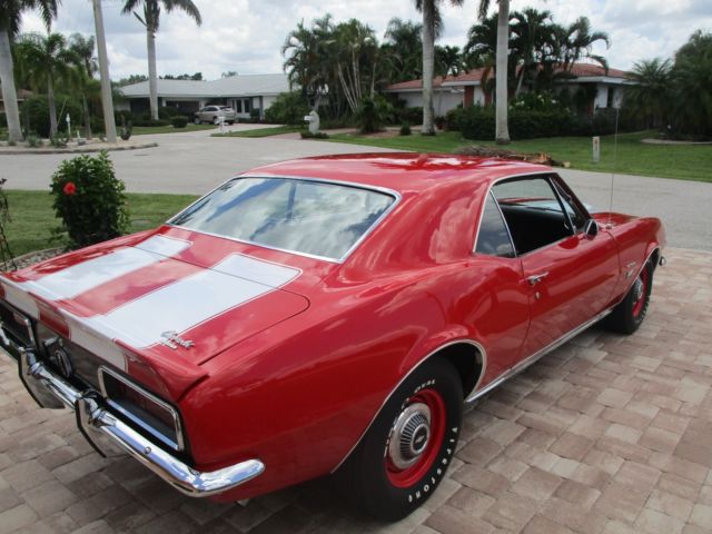 1967 Red Chevrolet Camaro Coupe
