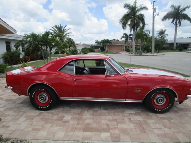 1967 Red Chevrolet Camaro Coupe