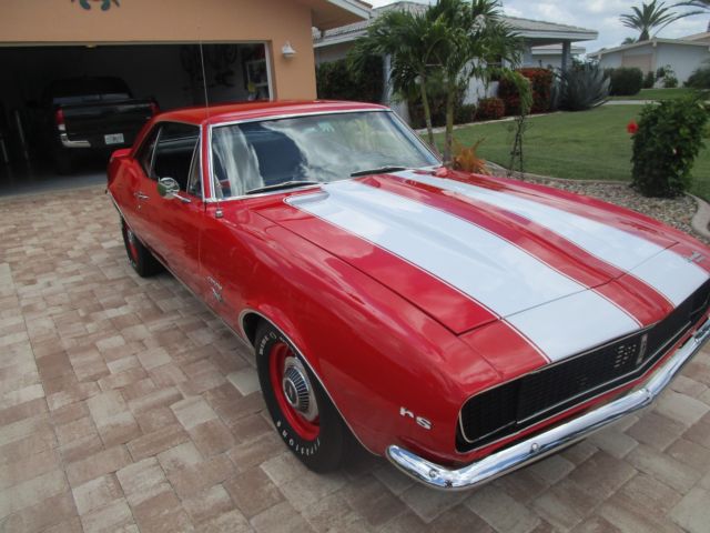 1967 Red Chevrolet Camaro Coupe