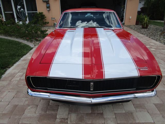 1967 Red Chevrolet Camaro Coupe