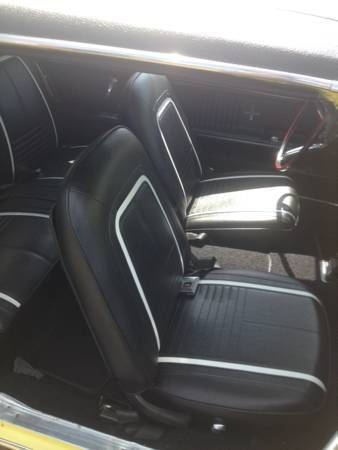 1967 Yellow Chevrolet Camaro Coupe