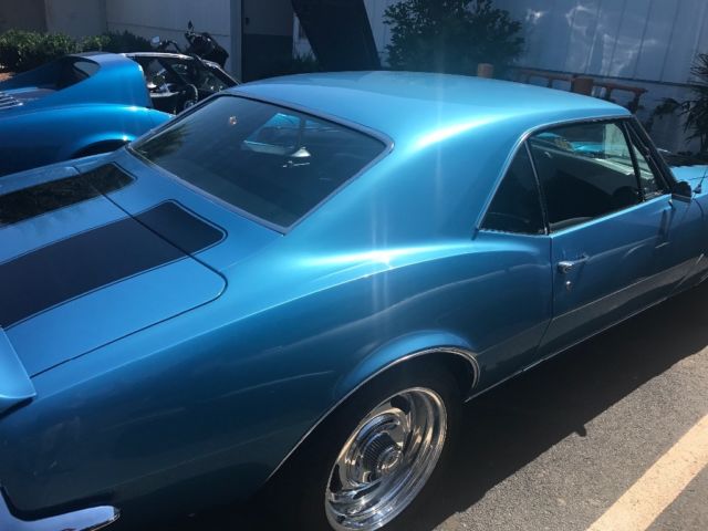 1967 Blue Chevrolet Camaro Coupe