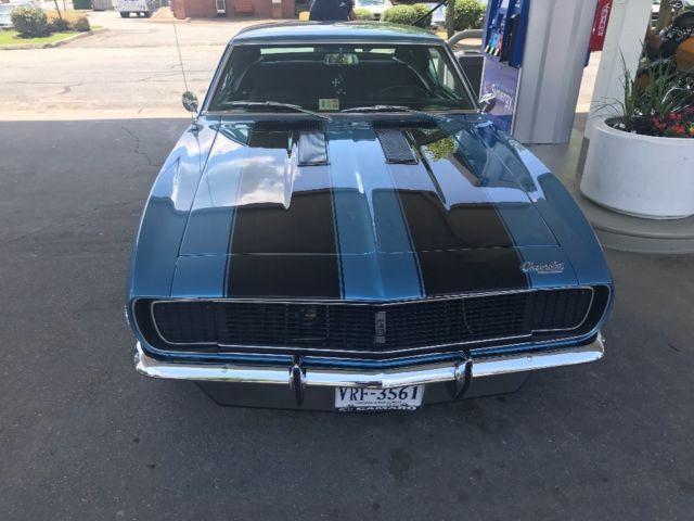 1967 Blue Chevrolet Camaro Coupe