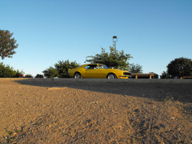 1967 Yellow Chevrolet Camaro Coupe