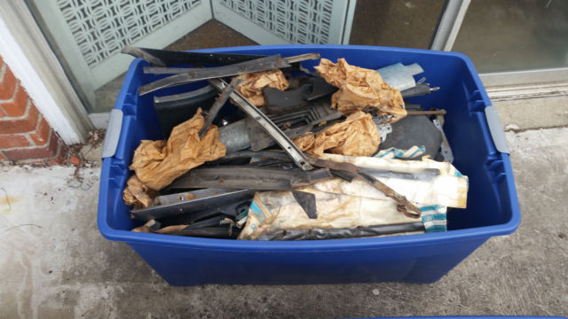 1967 Primer Chevrolet Camaro Convertible