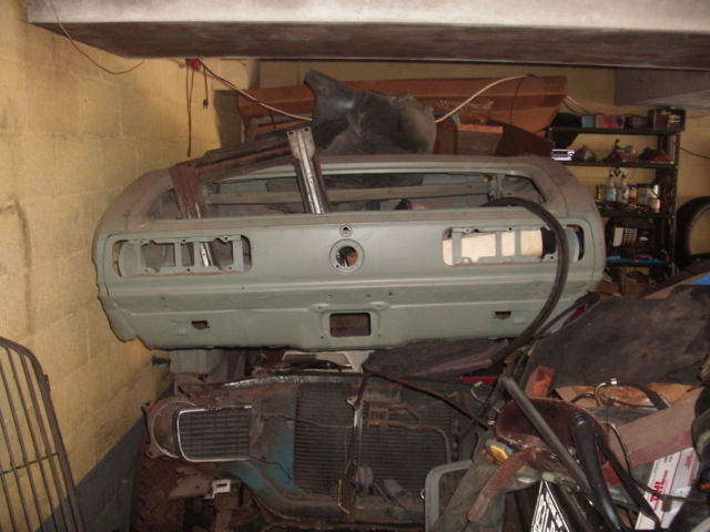 1967 Primer Chevrolet Camaro Convertible