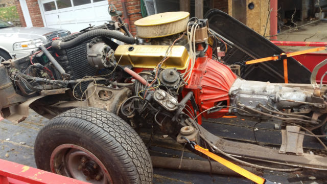 1967 Primer Chevrolet Camaro Convertible