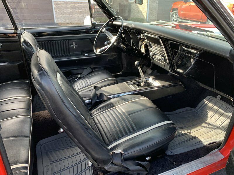 1967 Red Chevrolet Camaro Convertible