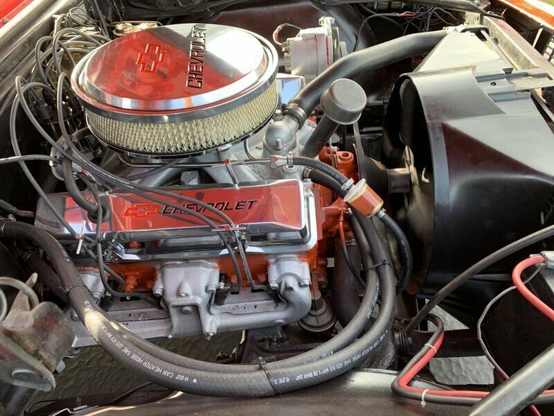 1967 Red Chevrolet Camaro Convertible