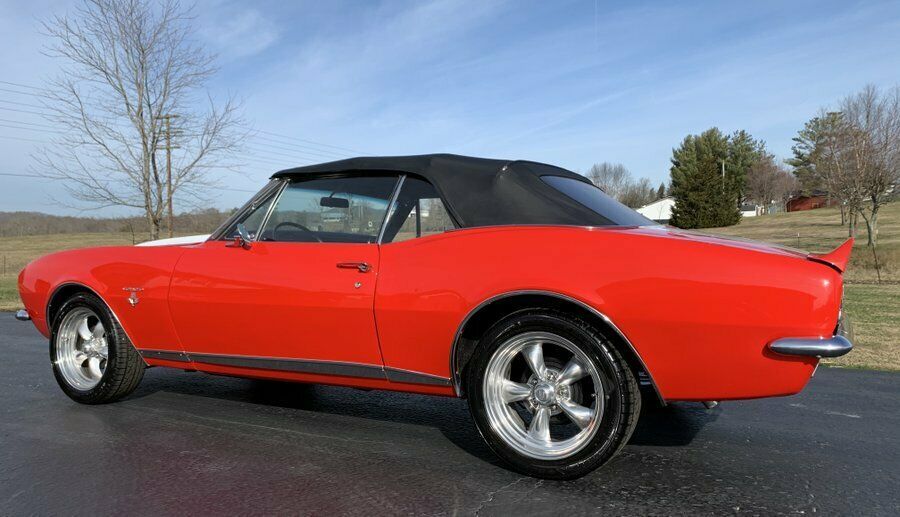1967 Red Chevrolet Camaro Convertible