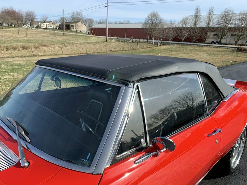 1967 Red Chevrolet Camaro Convertible
