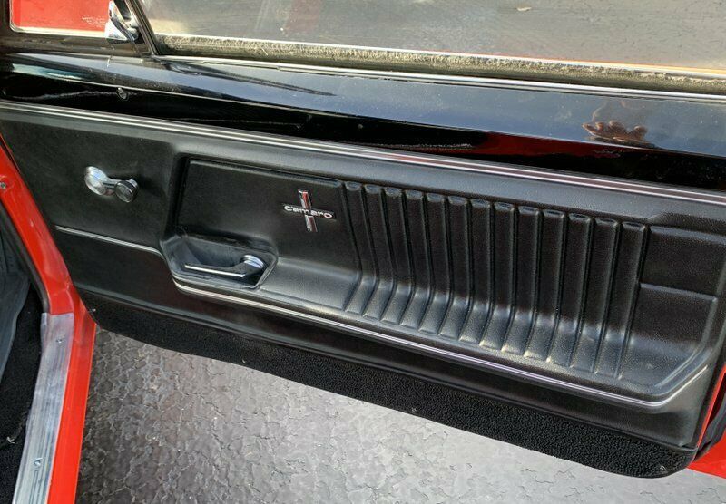 1967 Red Chevrolet Camaro Convertible