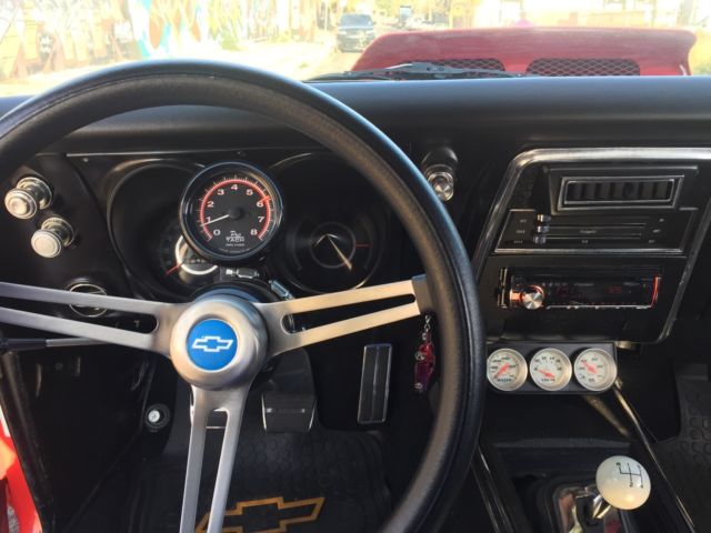 1967 Red Chevrolet Camaro Coupe