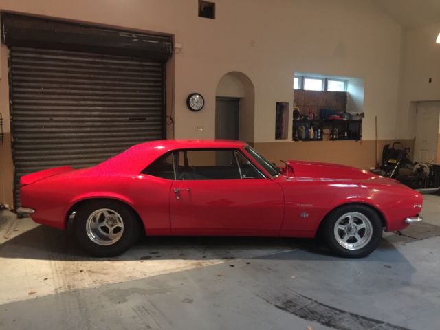 1967 Red Chevrolet Camaro Coupe