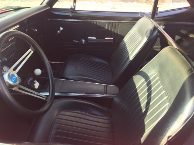 1967 Red Chevrolet Camaro Coupe