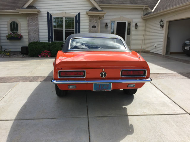 1967 HUGGER ORANGE Chevrolet Camaro