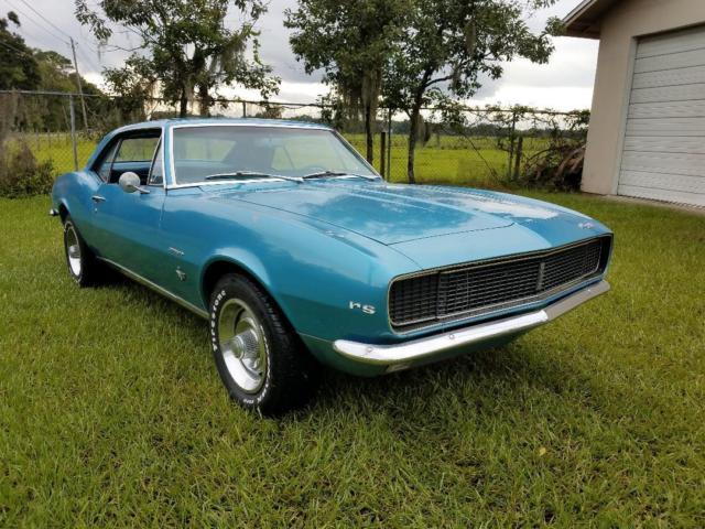 1967 Marina Blue Chevrolet Camaro