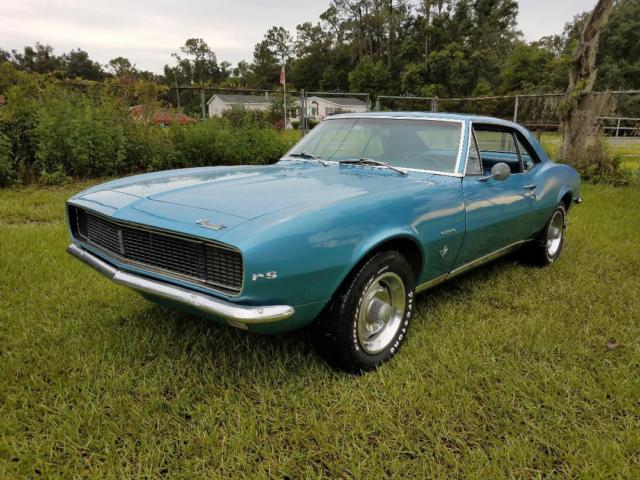 1967 Marina Blue Chevrolet Camaro