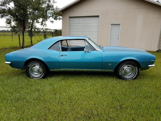 1967 Marina Blue Chevrolet Camaro