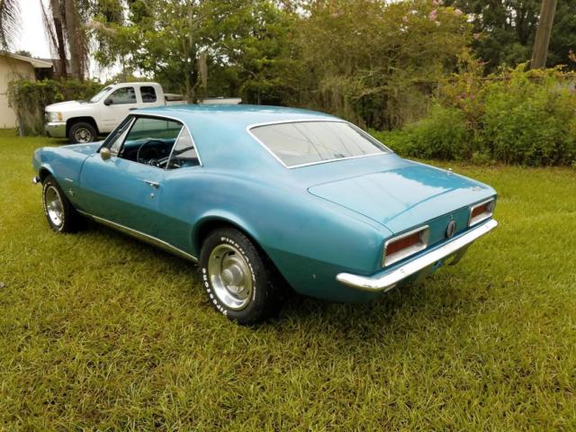1967 Marina Blue Chevrolet Camaro