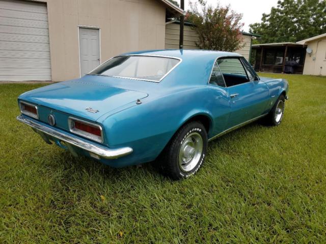 1967 Marina Blue Chevrolet Camaro