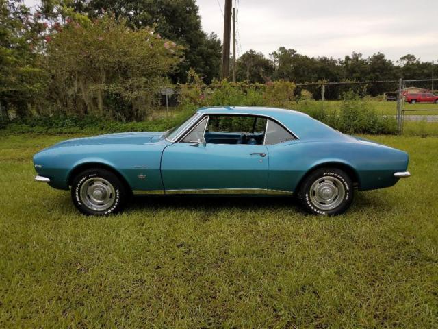 1967 Marina Blue Chevrolet Camaro