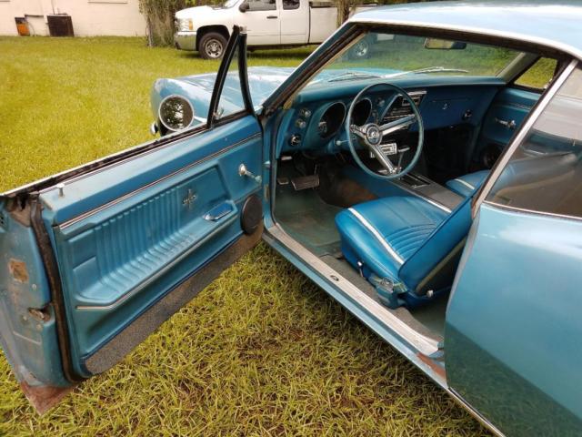1967 Marina Blue Chevrolet Camaro