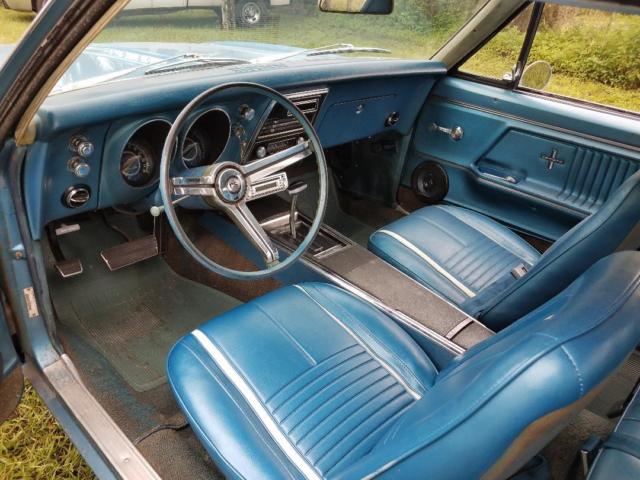 1967 Marina Blue Chevrolet Camaro