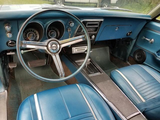 1967 Marina Blue Chevrolet Camaro