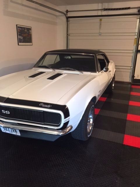 1967 White Chevrolet Camaro Coupe