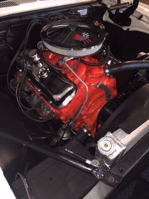 1967 White Chevrolet Camaro Coupe