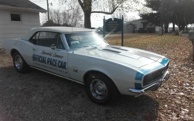 1967 Ermine white Chevrolet Camaro Convertible