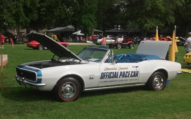 1967 Ermine white Chevrolet Camaro Convertible