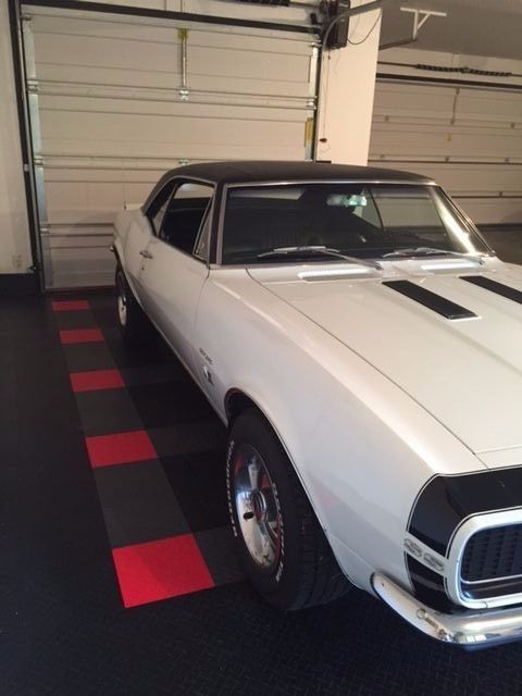 1967 White Chevrolet Camaro Coupe