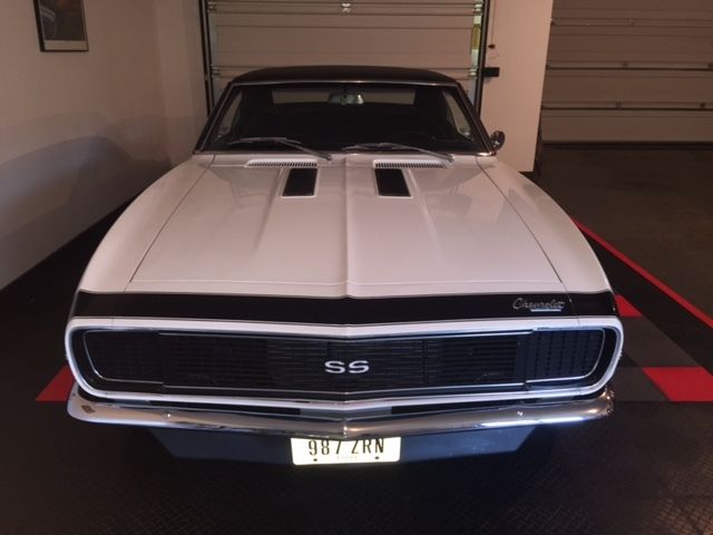 1967 White Chevrolet Camaro Coupe