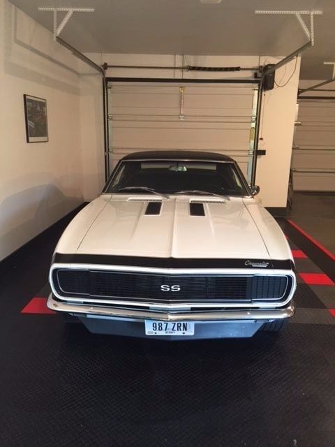 1967 White Chevrolet Camaro Coupe