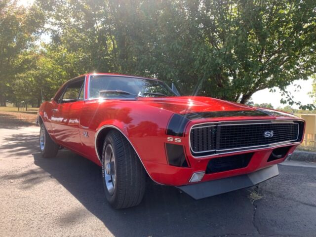 1967 Red Chevrolet Camaro