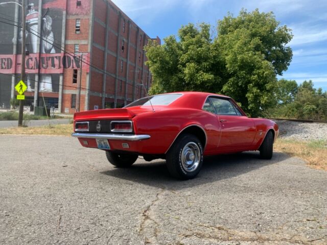 1967 Red Chevrolet Camaro