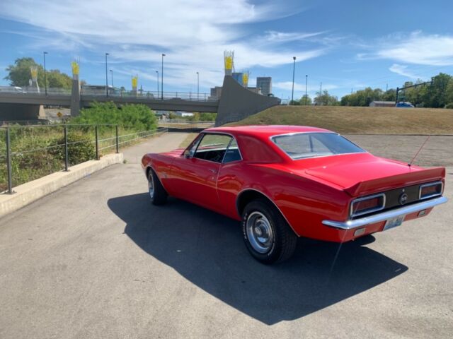 1967 Red Chevrolet Camaro