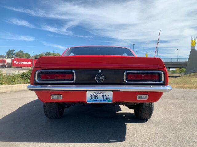 1967 Red Chevrolet Camaro